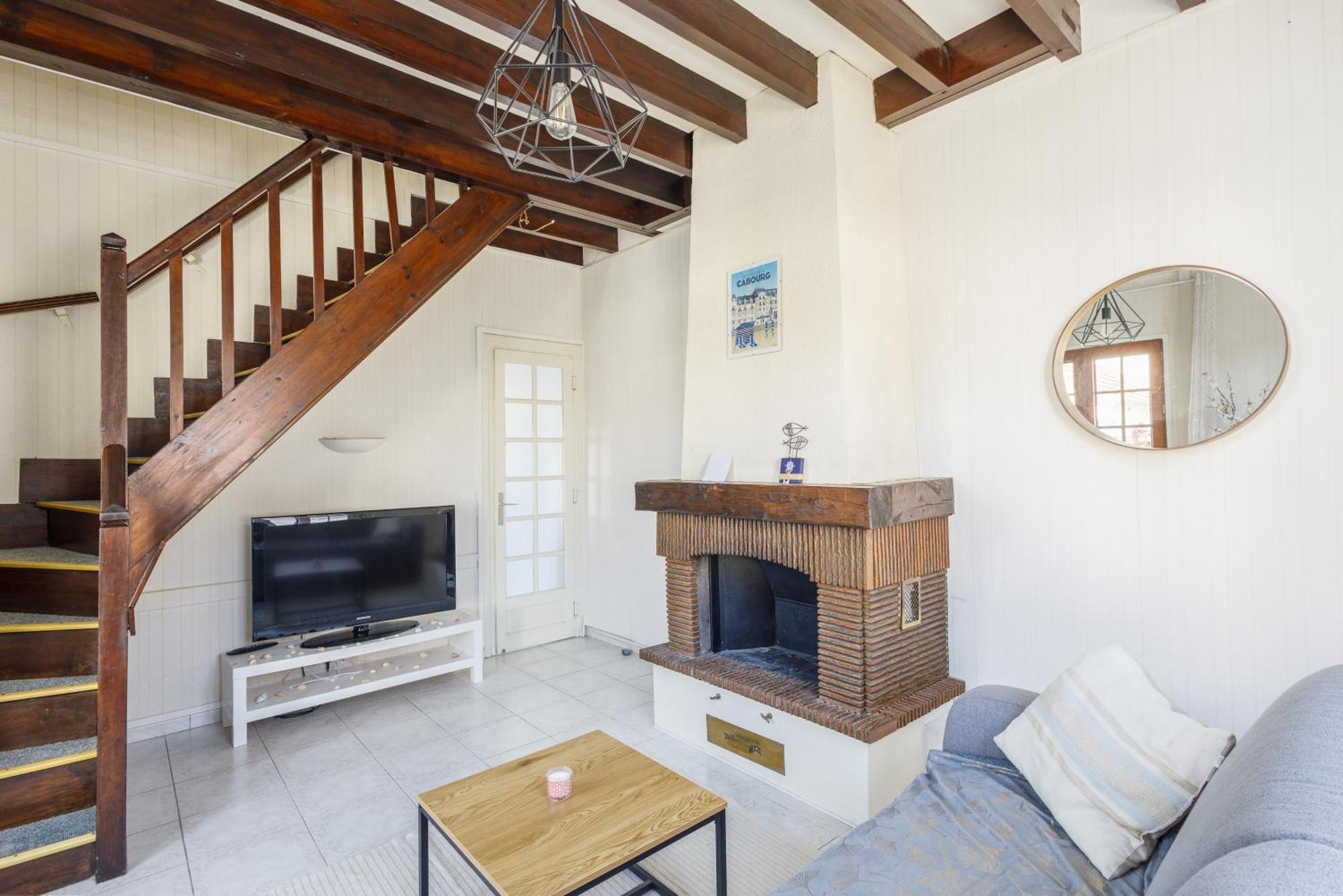 La Maison Cabourgeaise Proche Mer エクステリア 写真