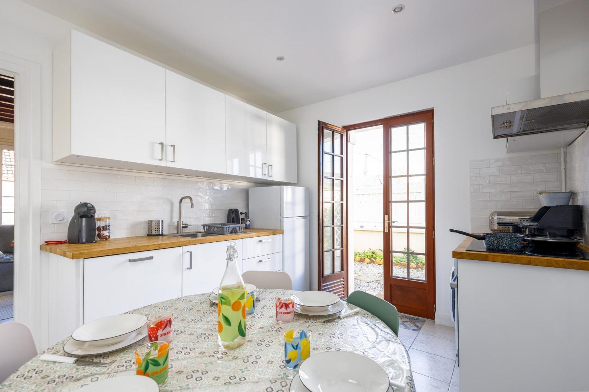 La Maison Cabourgeaise Proche Mer エクステリア 写真